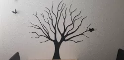 Tree Stencil Wall Art