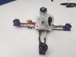Twiggy 4 (110mm Carbon/TPU hybrid Drone frame for Kingkong 65mm props)