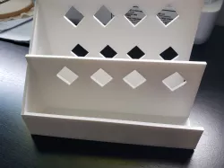 vertical paper tray