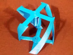Vertical Wind Turbine - Parametric