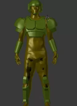 Warhammer 40K - Cadian Armor - Various Set Combinations - Male/Female