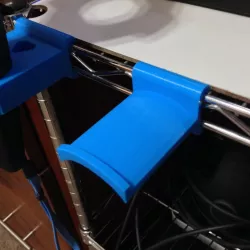 Wire Rack Headphone Holder