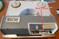 Wollensak T-1500 (or T-1510) Tape Recorder On/Off Knob