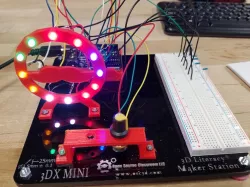 3DX  Potentiometer controlled LED