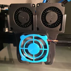 4040 Snap On Fan Guard 4 Posts Ender 3 Style
