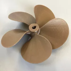 5 blade boat propeller