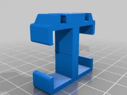 A holder of MS wireless display adapter for a DIY VUFINE+ mobile system