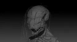 Alien bust