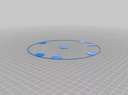 Anet A4 bed level test