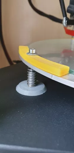 Anet A4 stabilizing pin for bed