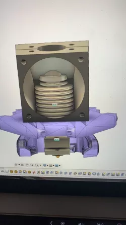 Anycubic linear plus E3Dv6 mount