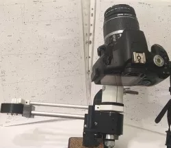 Astro Photo Tracker with clockwork of kitchen timer from IKEA