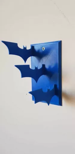 Batarang wall mount hat hanger