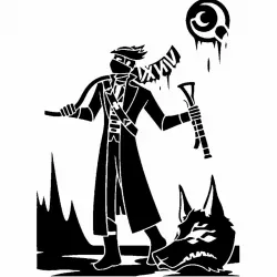 Bloodborne stencil 2