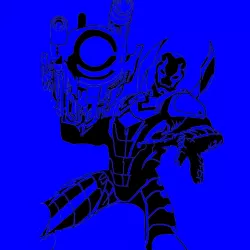 Blue Beetle stencil