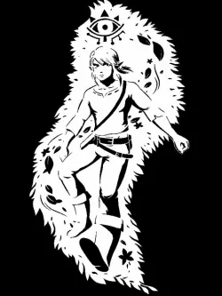 BOTW Link stencil 2