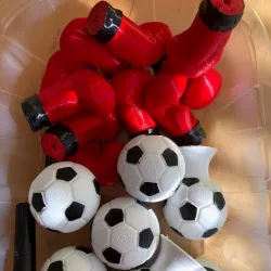 Boxing glove knob