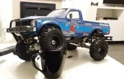 bruiser hg p407 front shock / body mount