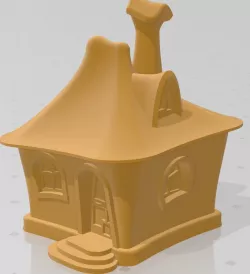 Busya's tiny fairytale house