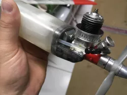 COX TeeDee adapter for Nucking Futs Pylon Racer