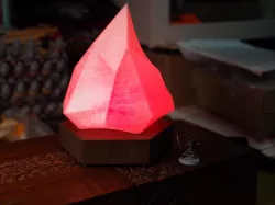 Crystal Lamp with RGB