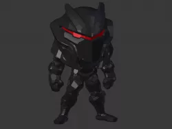 Cute Fortnite Omega Armor (Funko Pop Style)