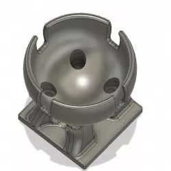 Damper for profile 20x40