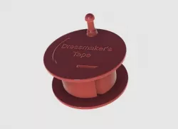Dressmaker's tape spool