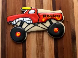 El Toro Loco (Monster Jam) cookie cutter