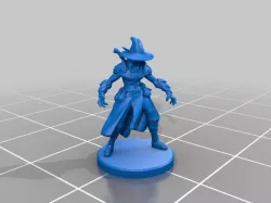 Elf Wizard Miniature