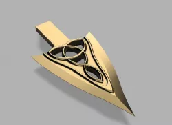 Fantasy Elven Arrowhead arrow.