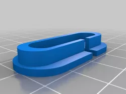 FlashForge Dreamer heated bed hole cover