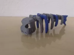 Flexi Skeleton Fish 