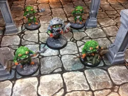 Froggle Knight with Greataxe