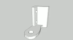 gauge bracket for MPCNC with Makita tool holder 