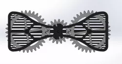 Gear bow tie