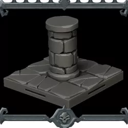 GOTHIC CITY Pillar Tile - JOIN OUR Monster Miniature PATREON