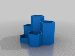 Hexagon Desk Caddy