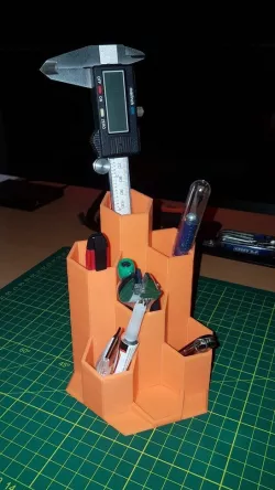 Hexagon Desk Tool Holder/Stand