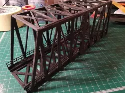 HO Truss Bridge - 28cm x 7cm