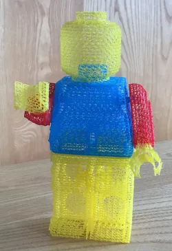 Hollow LEGO Man