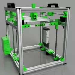 Hypercube Evolution "Beefed Up" Z Lead screw Mounting Brackets