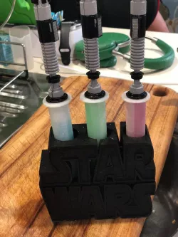 Ice Saber Stand and remixed tube