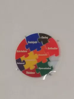 International Baccalaureate Wall Puzzle and small puzzle 