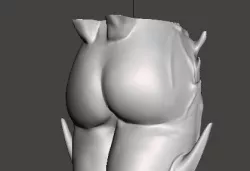 Kerrigan Queen of Blades fixed butt (bottom part STL only)