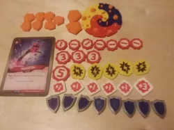 Keyforge tokens in 2 colours