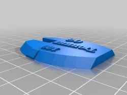 Knife for figured cutting of plasticine
