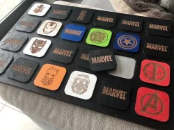 Lasercut Memory Game Marvel