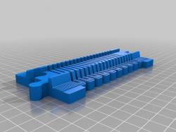 STL file LEGO Duplo compatible spiral elevation train track