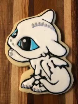 Light Fury Cookie Cutter 